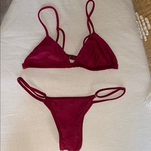 Bikini set blue body brazil brand